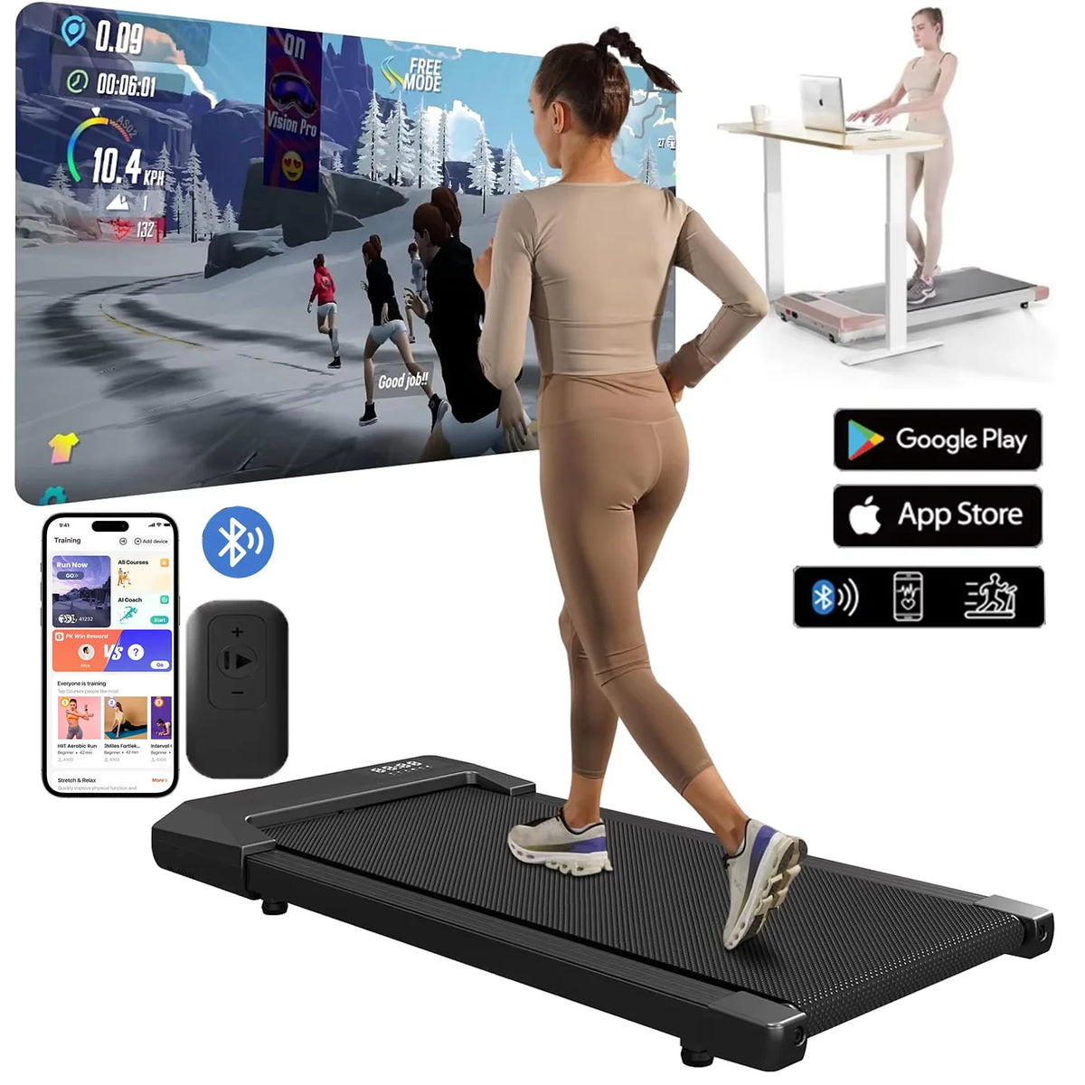 StepFlow™ Smart Walking Pad